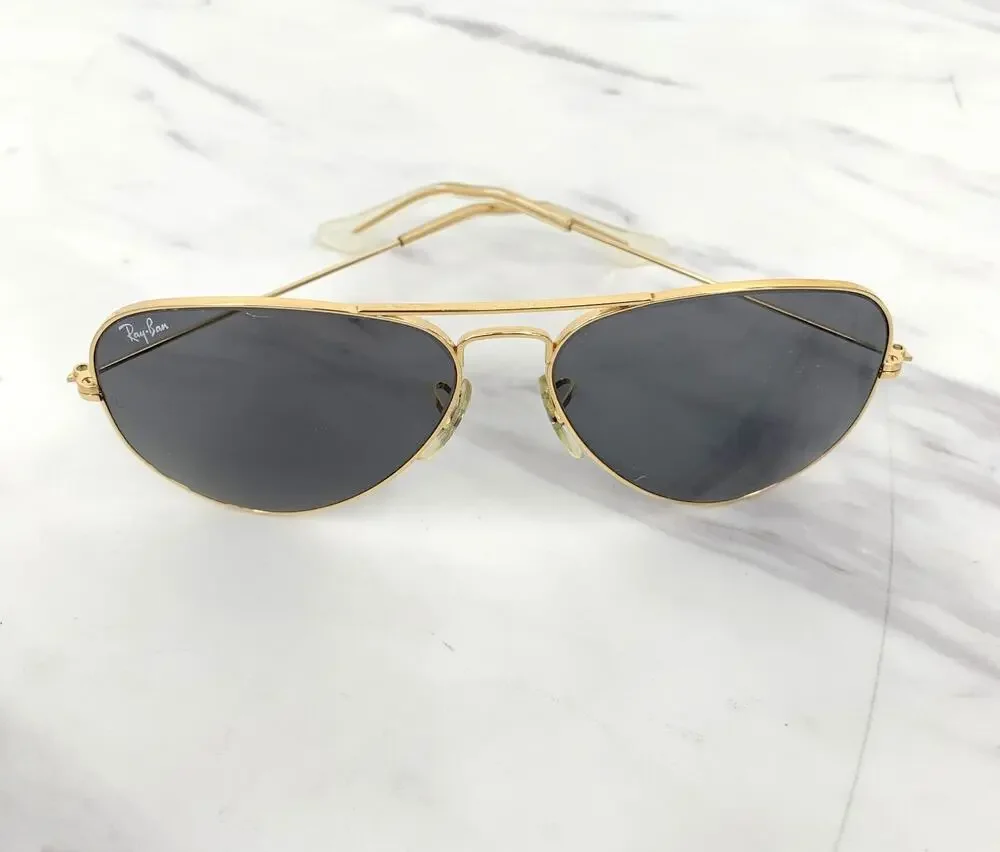 Vintage Ray Ban Aviator Sunglasses Bausch & Lomb USA B&L Original 58mm